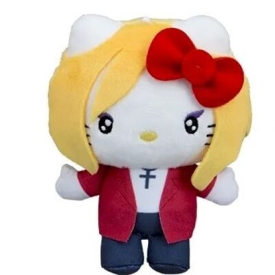 SEGA Sanrio Yoshikitty Stofftier Maskottchen rot Kleidung Ver. aus Japan