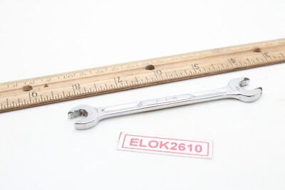 Snap-on VS1012 5/16'' x 3/8'' SAE Chrome Double Open End Wrench  USA