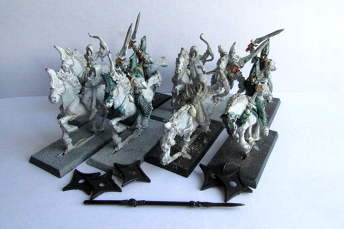 OOP Citadel / Warhammer Metal ELF6 Wood Elves Cavalry | eBay