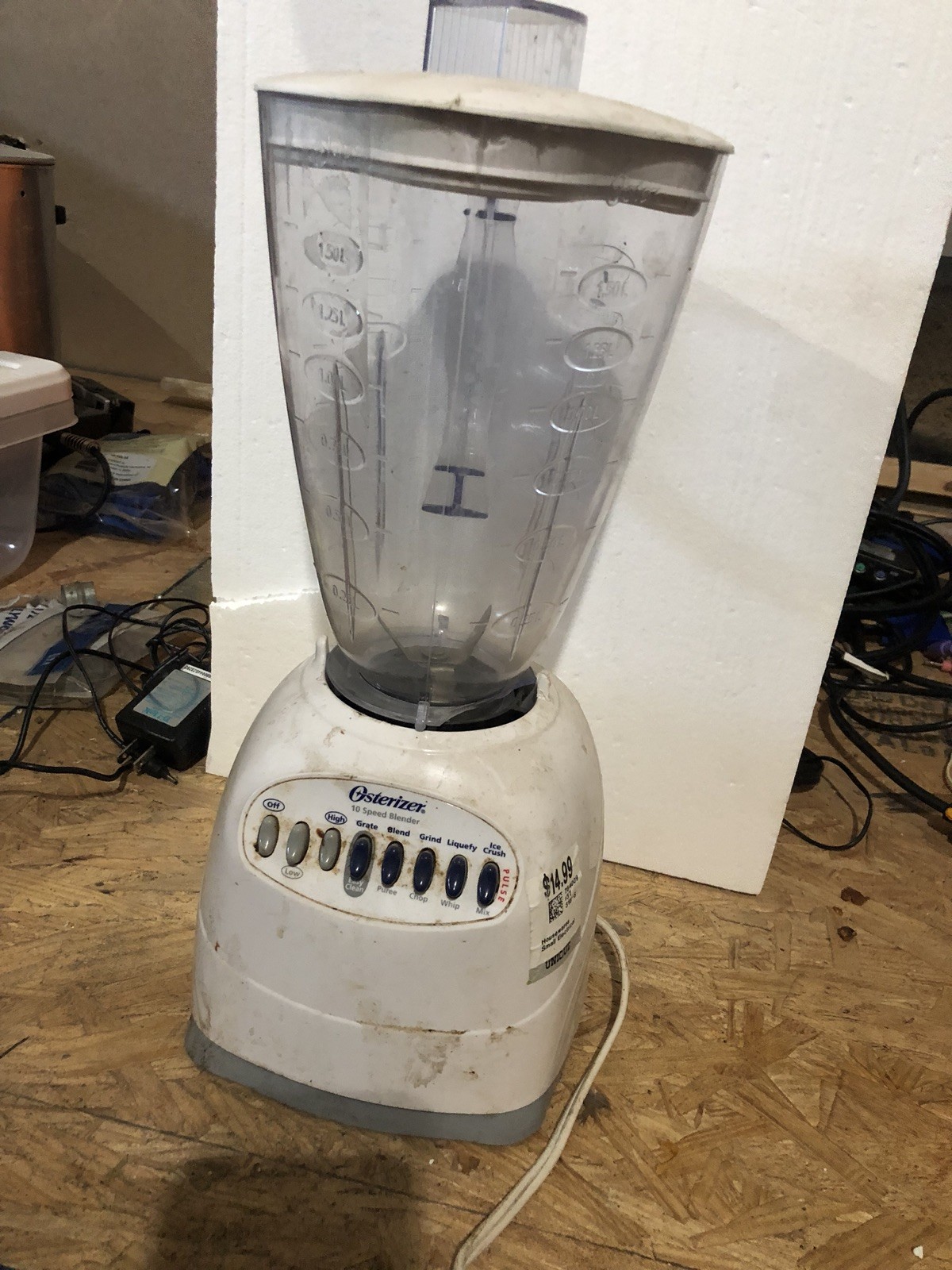 Used White Osterizer 10Speed Blender 34264042490 eBay