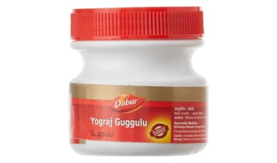 Dabur Kräuter Guggulu Yograj Yogiraj Guggul - 120 Tabletten (kostenloser Vers...