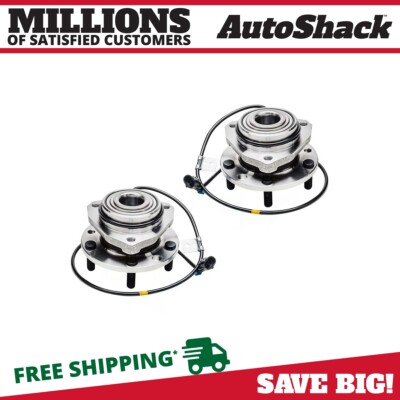Front Wheel Hub Bearings Pair 2 for Chevy Blazer S10 GMC Sonoma 1997-2005 Jimmy