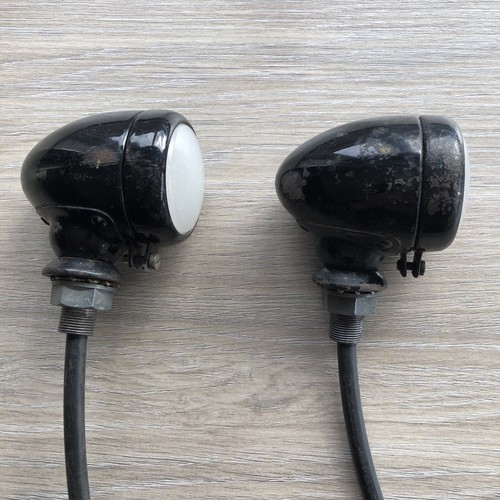 Pair Of Genuine Vintage Classic Lucas Sidelights very similar to