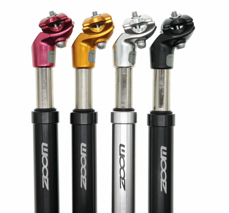 ZOOM Suspension Seatpost Shock Absorber Alu MTB bike 27.2 31.6