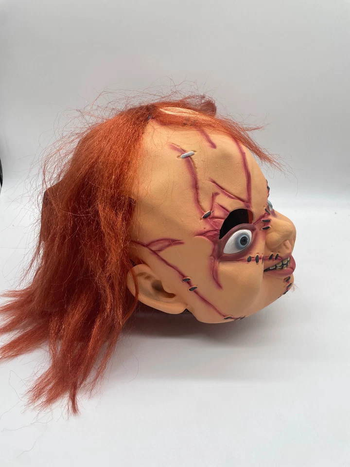 Chucky Maske - Stitch Detail - Fasching - Halloween - Onesize - Smiffys - Bild 2 von 4