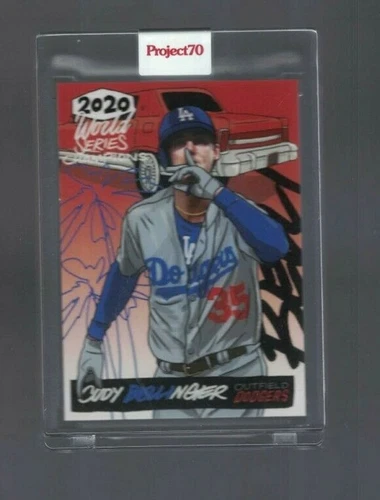 Topps Project 70 Card #25 - 1955 Cody Bellinger by Sophia Chang