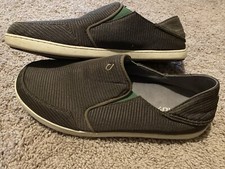 MINT OLUKAI Nohea Mesh Slip On Slip In Shoe Men Sz 13 Beige Worn Once