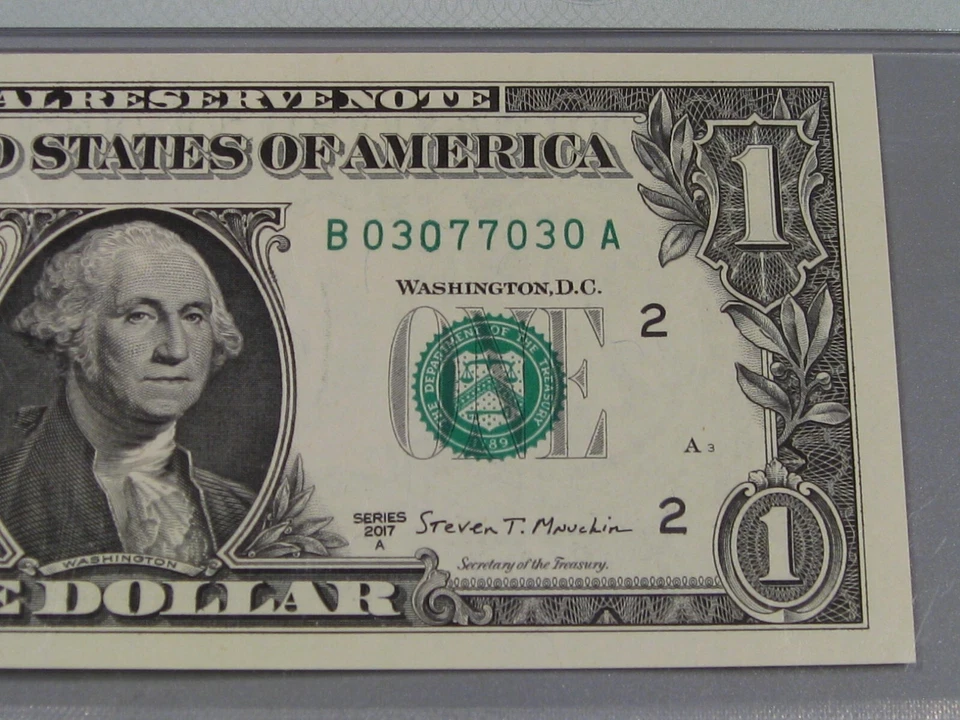 Superb Gem UNC 2017-A "RADAR" FRN Note PMG 67EPQ. #16 - Image 3 of 4