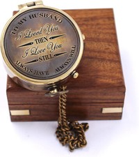 Camping Compass Engraved for Loved Ones - Always Have, Always Will