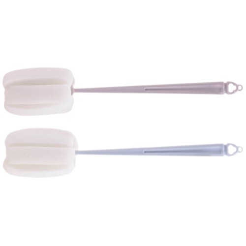 2 Pcs Flask Cleaning Brush Bottle Handle Cup Dry Cleaner Supplies