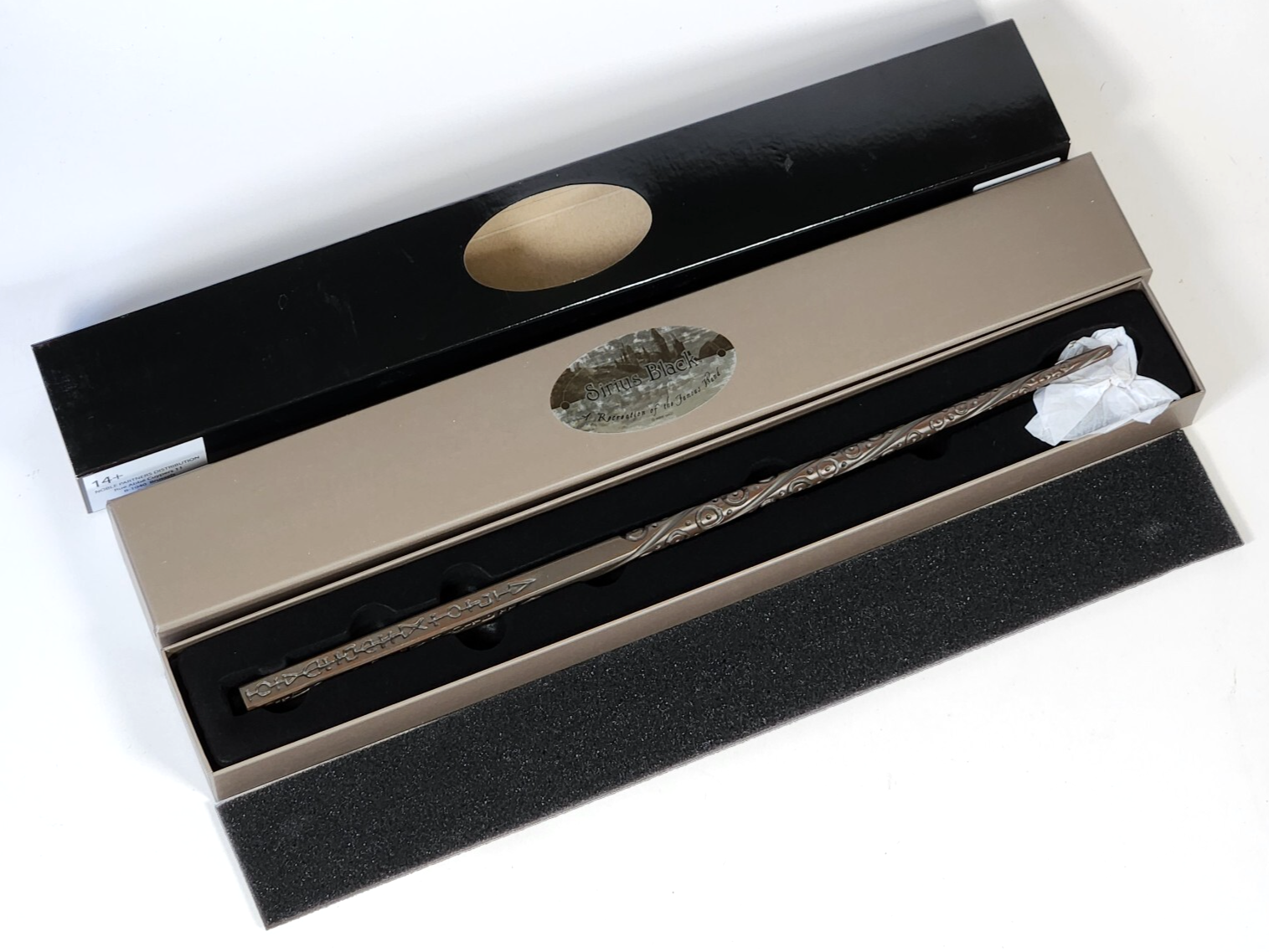 Harry Potter Noble Collection Sirius Black Character Wand NN8407 New in Box-image