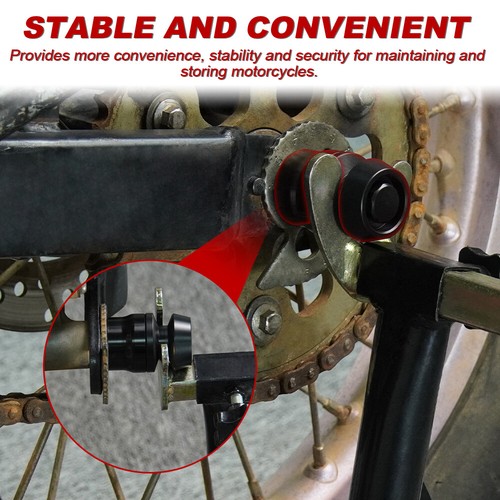 Fit For Kawasaki ELIMINATOR 450 2024-X Front Sliders Rear Axle Swingarm Bobbin - Foto 4 di 13