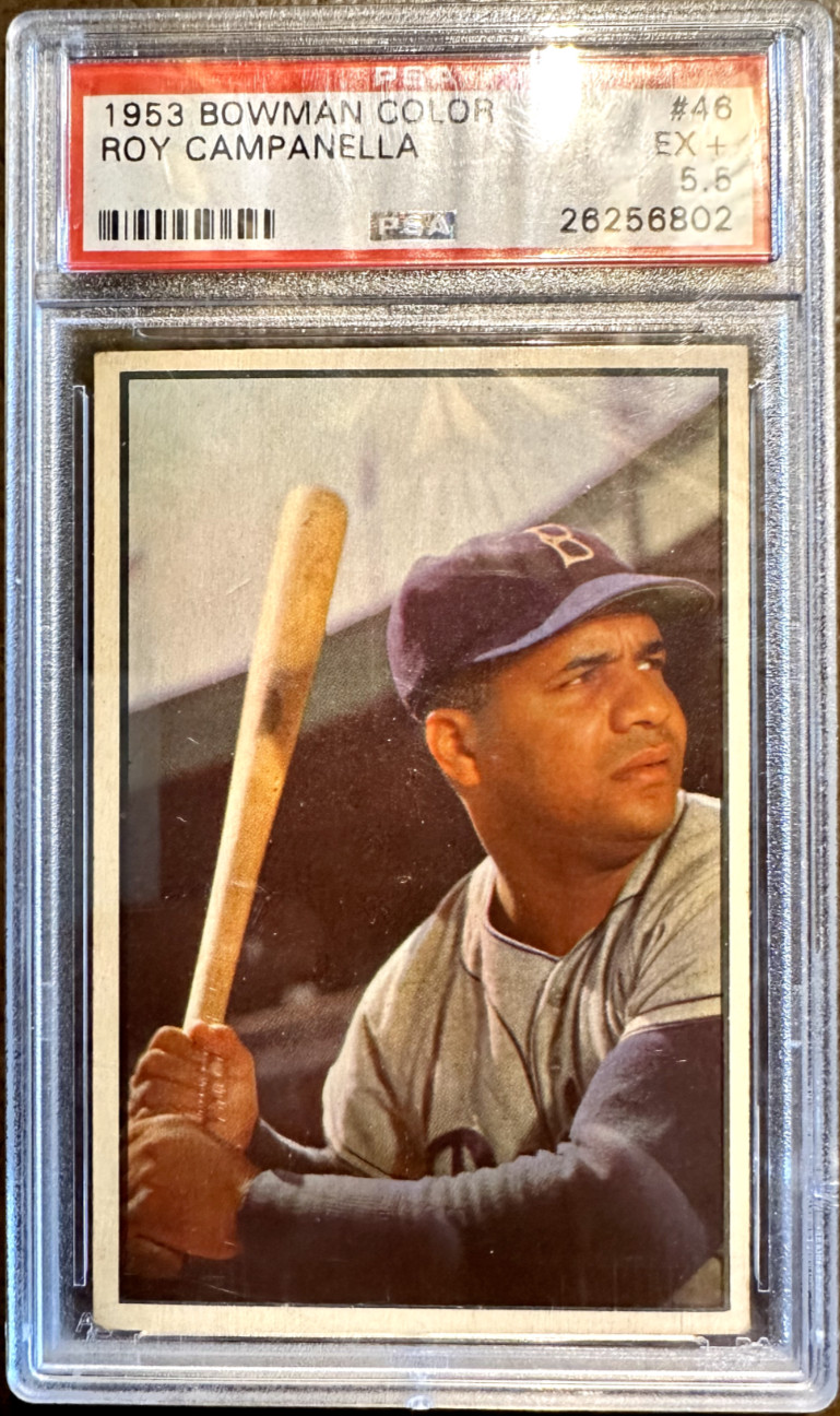 1953 Bowman Color #46 Roy Campanella EX+ PSA 5.5