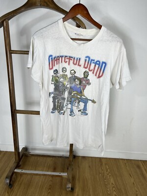 Vintage 80s 1987 Grateful Dead T-Shirt Large In the Dark Vintage 80s 1987 Grateful Dead T-Shirt Large In the Dark