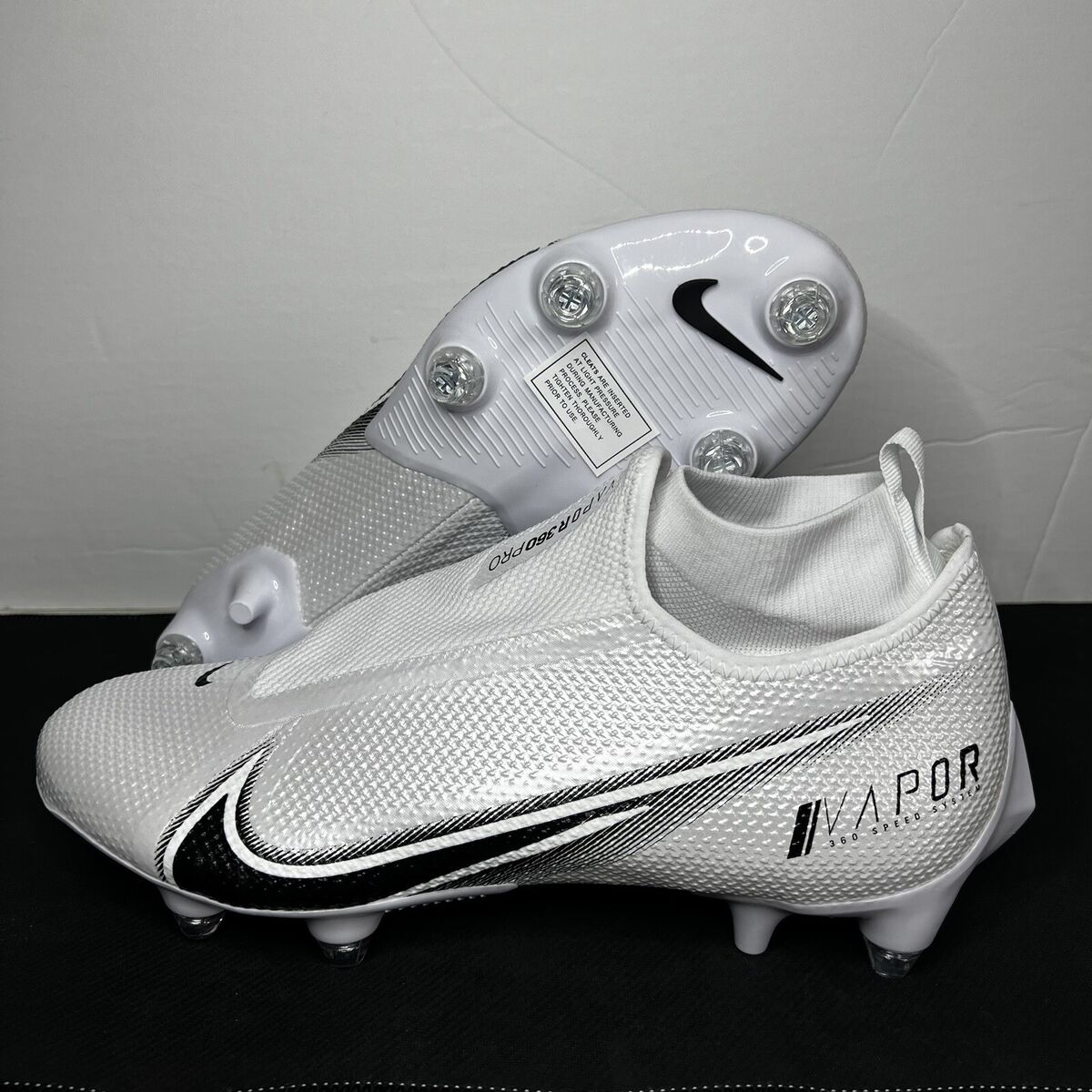 Nike Vapor Edge Pro 360 Detachable Football Cleats Sz 15 Wide NEW*  DO1143-100