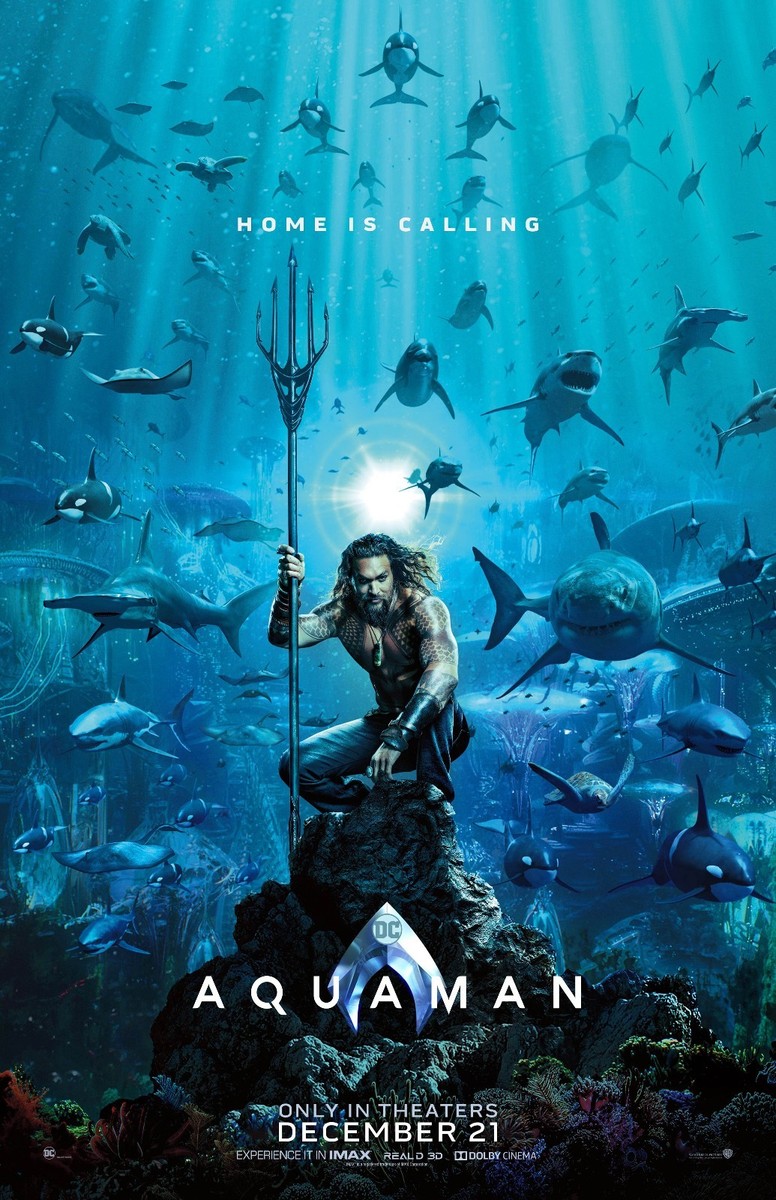 Aquaman movie poster (a) - 11 x 17 inches - Jason Momoa | eBay
