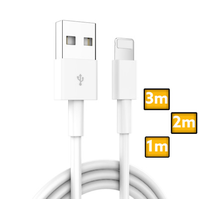 1m 2m 3m Ladekabel für iPhone 5s 6s SE 7 8 Plus 11 12 13 14 X Xr Xs Pro Max Mini