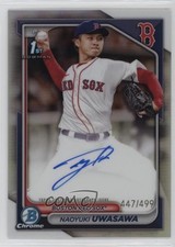 2024 Bowman Chrome Prospect Refractor 447/499 Naoyuki Uwasawa #CPA-NU Auto 0y2q