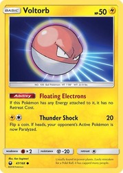 Voltorb 47/168 Celestial Storm Common