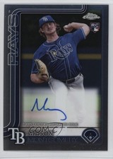 2025 Topps Chrome Rookie Auto Mason Montgomery #RA-MMO Auto 11oh