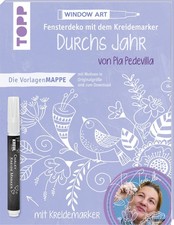 Vorlagenmappe Fensterdeko mit dem Kreidemarker - Durchs Jahr mit Pia Pedevi ...