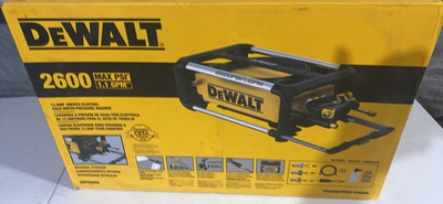 #ad Dewalt 2600 PSI 1.1 GPM Cold Water Electric Pressure Washer DWPW2600 New open Bx $299.00
