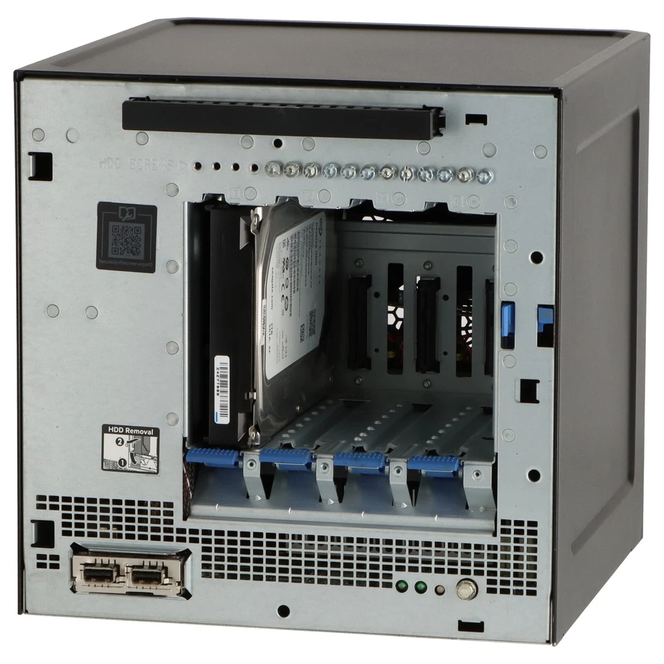 HP ProLiant MicroServer Gen10 DC Opteron X3216 1,6GHz 8GB 1TB - Bild 4 von 4