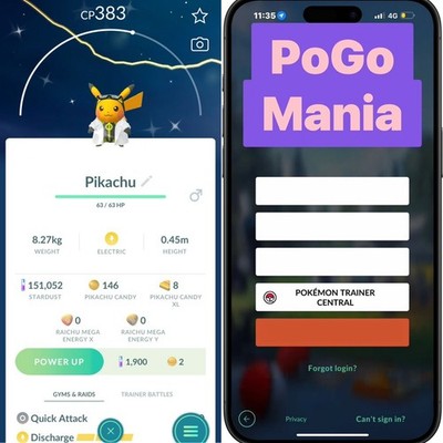 Shiny Pikachu Professor Willow s assistant mini PTC 20k (read description)