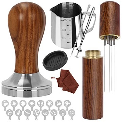 Y-Step 23 PCS Espresso Accessories Kit, Barista Tools w/ 51mm Tamper, Frother
