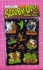 Vintage Scooby Doo 10 Blister Stickers - New Unopened Package