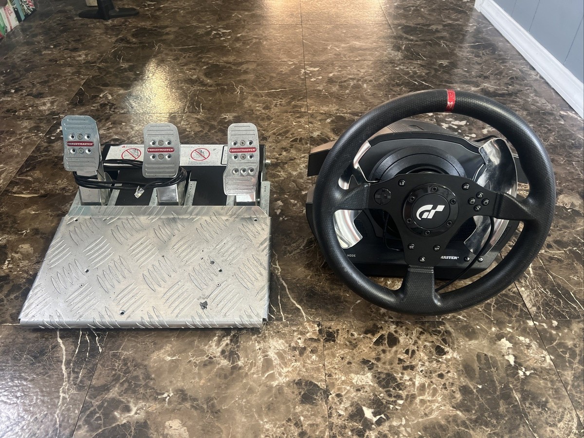 Thrustmaster T500RS Simulator Steering Wheel And Pedals USED | eBay