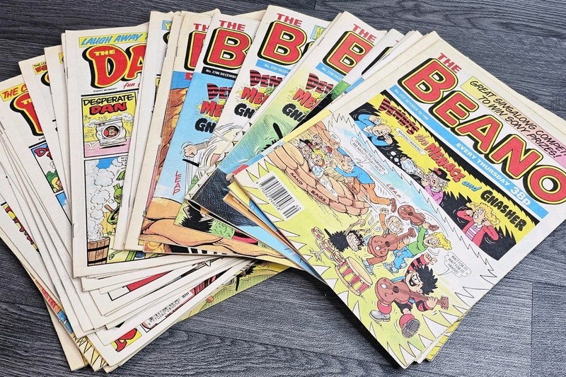 The Dandy + The Beano Comics Bundle 1995 Job Lot 38 Issues