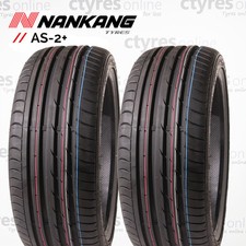 2X New 215 45 16 Nankang AS-2+ 90V XL 215/45R16 2154516*A WET GRIP* (2 TYRES)