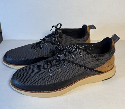 Cole Haan Men s Grand Atlantic Sneakers Shoes Size 10.5 Navy/British Tan