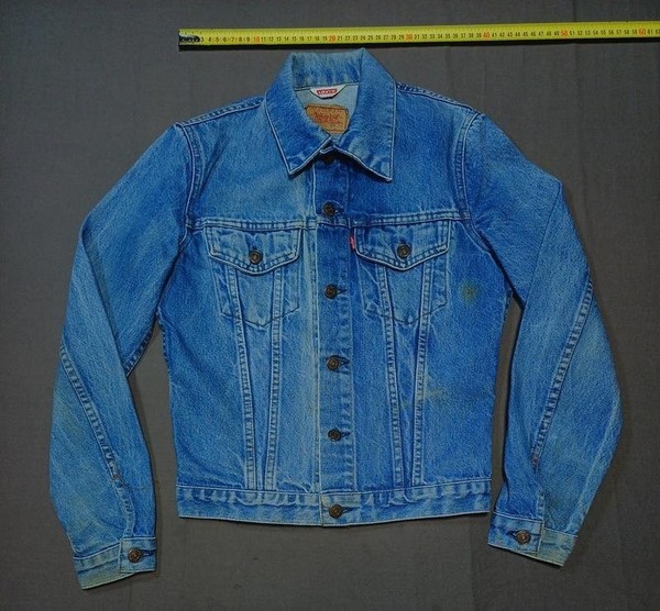 Women Levi's Jacket Blue Denim 32
