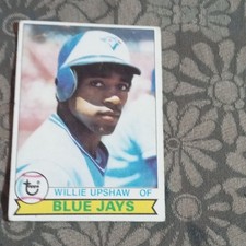 Topps 1979 Series Willie Upshaw #341 Toronto Blue Jays Baseball Card Rookie. rookie card picture