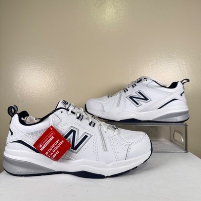 NWT New Balance Training Shoes Mens 9.5 White 608V5 MX608WN5 X-Wide 4E Athletic