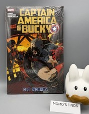 Captain America and Bucky Old Wounds  FS HC * Human Torch Brubaker & Francavilla