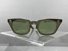 Vintage Bausch  Lomb B L 4620 Grey Horn Rim Eyeglasses Frames 5 1/2 Safety USA