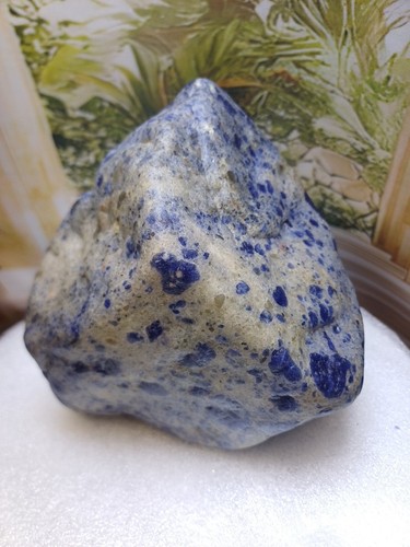 1395 White Blue Sodalite Raw Rough Freeform crystal Minerals Healing - Picture 8 of 8