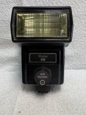 Vivitar Auto Thyristor 283 Flash for Canon Nikon Pentax Minolta camera 4051416