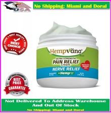 Hempvana Ultra-Strength Nerve Relief Cream, As Seen on TV, Targets Discomfort