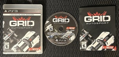 GRID Autosport -- Limited Black Edition (Sony PlayStation 3, 2014) CIB Tested