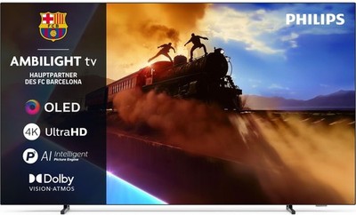 Philips  - 65OLED760 Ambilight 4K OLED Smart TV - 65 Zoll
