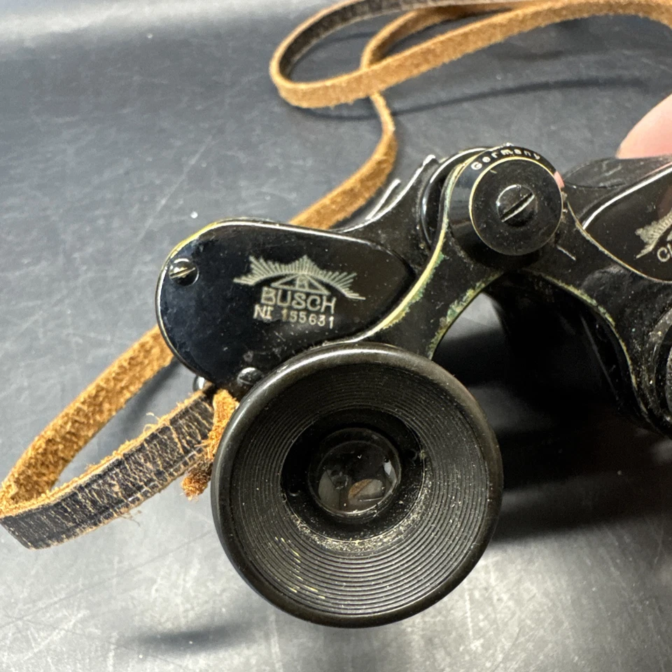 Vintage BUSCH No. 155631 Clarlux 6x21 Binoculars/ Made In Germany - Image 4 of 4