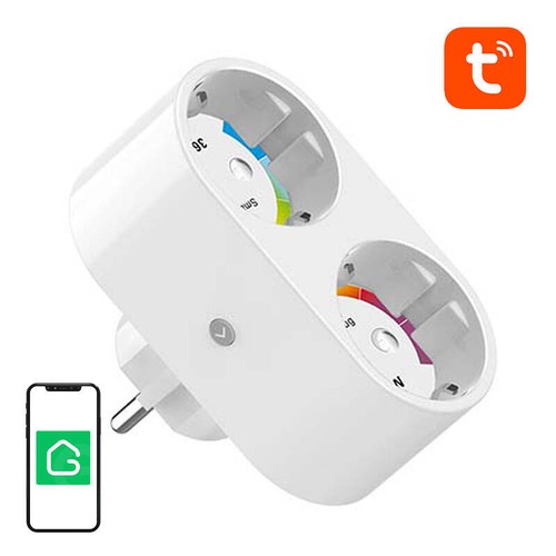 GOSUND WIFI-STECKDOSE 3500W FÜR FERNBEDIENUNG DOPPELTES SMART HOME