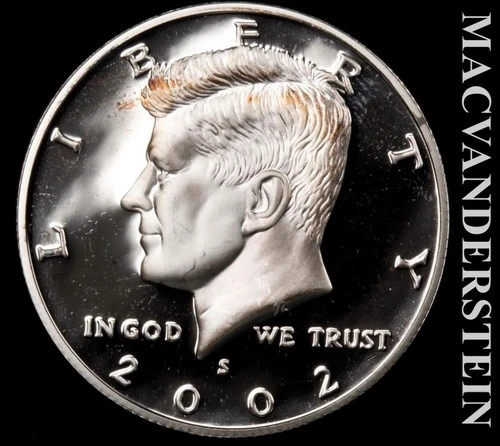 2002-S Kennedy Half Dollar Proof — photo from another recent sale