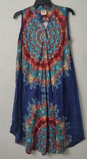 Seven Islands New York Dress Women Size Small (S)Floral Swing MIDI High Low