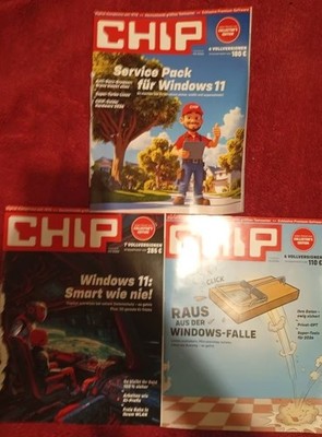 Pc Magazine CT, Bild, Pc Welt, Chip + DVDs NEU! Vollversionen !  14 Stück