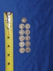 Lot of 11 Mercury Silver Dimes – 90% Silver U.S. Coins (1916–1945) – Circulated